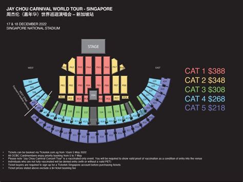 jay chou melbourne ticket prices